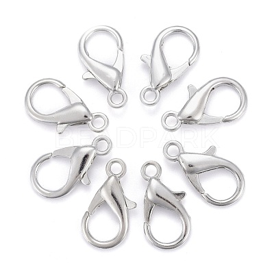 Zinc Alloy Lobster Claw Clasps E107-1