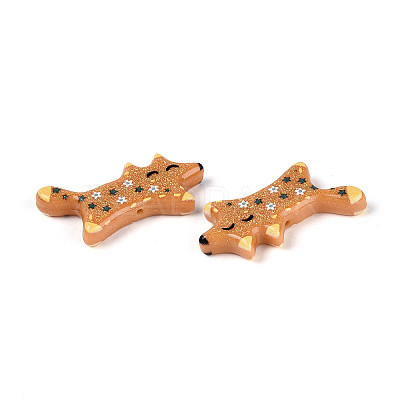Printed Opaque Resin Beads RESI-N043-12D-1