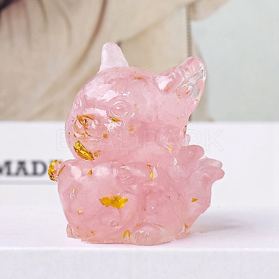 Natural Rose Quartz Display Decorations PW-WG627FC-09-1