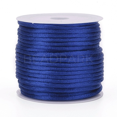 Nylon Satin Rattail Cords NWIR-L006-1.5mm-16-1