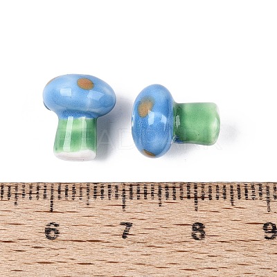 Handmade Porcelain Beads PORC-N012-03E-1