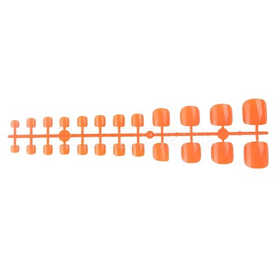 Full Cover Fake Toenails Solid Color Plastic Feet Nails Artificial Toe Nail Tips MRMJ-T078-246O-1