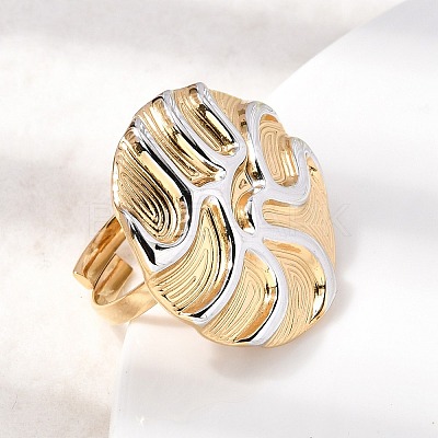 304 Stainless Steel Finger Rings for Women RJEW-A093-01GP-1
