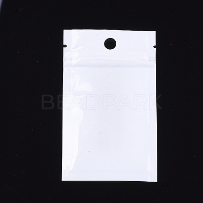 Pearl Film Plastic Resealable Packaging Bags OPP-R003-6x10-1