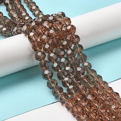 Transparent Glass Beads EGLA-A035-T10mm-D13-1