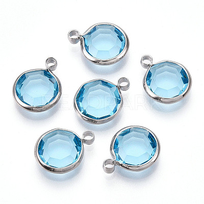K9 Glass Charms X1-GLAA-T023-37B-04-1