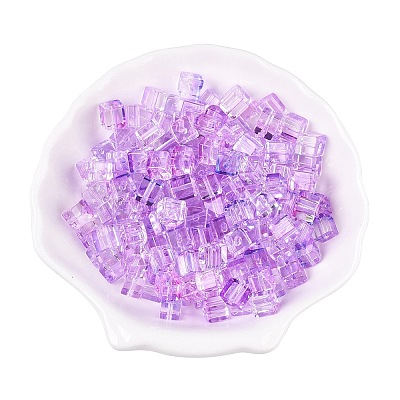 Baking Paint Transparent Glass Beads LS-DGLA-N005-01A-07-1