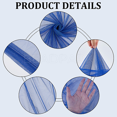 Polyester Mesh Fabric DIY-WH20009-40P-1