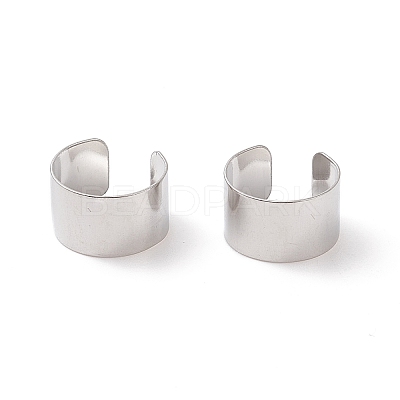 Non-Tarnish 304 Stainless Steel Ear Cuff Findings STAS-P249-18P-01-1