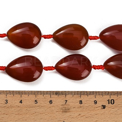 Dyed & Heated Natural Carnelian Beads Strands GG-CBAB9C6-I01-01-1