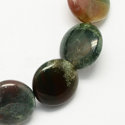 Natural Indian Agate Stone Bead Strands G-S110-01-1