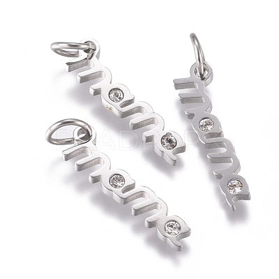 316 Surgical Stainless Steel Pendants STAS-L242-05P-1