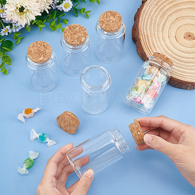 Empty Glass Bottle AJEW-WH0470-43C-1