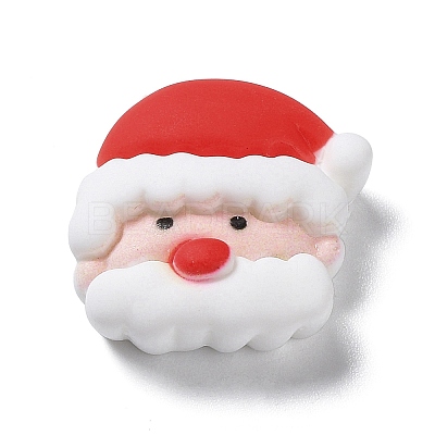 Christmas Theme Opaque Resin Cabochons RESI-Q217-03D-1
