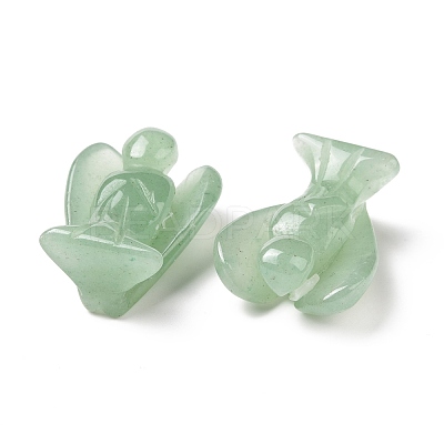 Natural Green Aventurine Angel Decor Healing Stones G-G864-01A-01-1