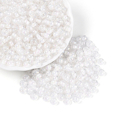 FGB Inside Colours Transparent Glass Seed Beads SEED-T009-01L-1