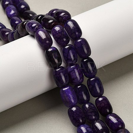 Natural Dragon Veins Agate Beads Strands G-D317-A01-05-1