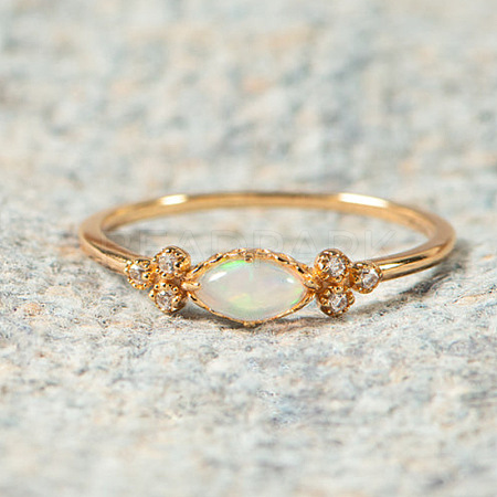 Alloy Rhinestone Plain Band Rings PW-WG1313D-04-1
