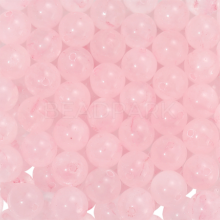 120Pcs Natural Rose Quartz Beads G-PA0001-04A-1