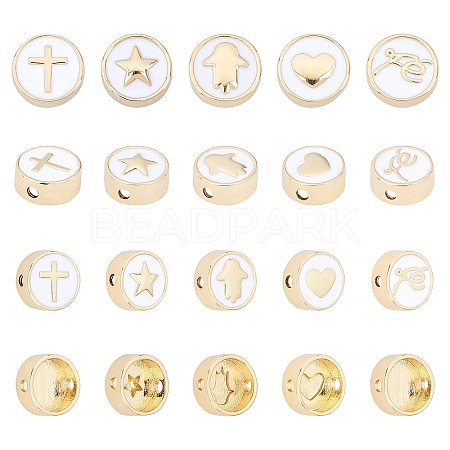 ARRICRAFT Brass Enamel Beads KK-AR0001-89G-1