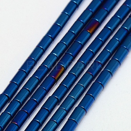Electroplate Non-magnetic Synthetic Hematite Beads Strands G-J162-C-03-1