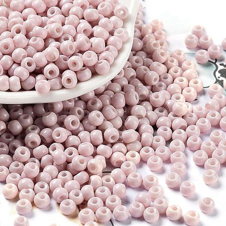 Baking Paint Glass Seed Beads SEED-H002-I-A526-1