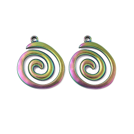 Ion Plating(IP) 304 Stainless Steel Pendants STAS-P322-11M-1