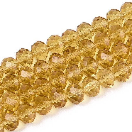 Glass Beads Strands EGLA-A034-T8mm-D03-1