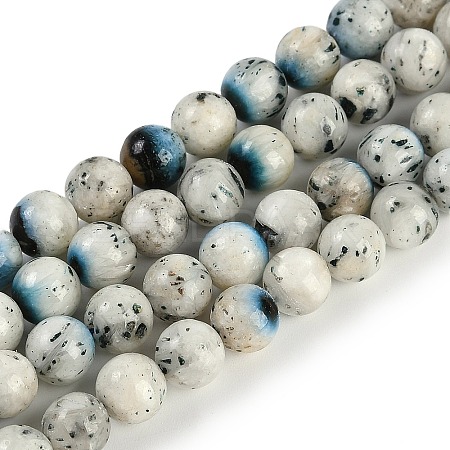 Natural Blue Ice Glacierite Stone Beads Strands G-H062-A04-02-1