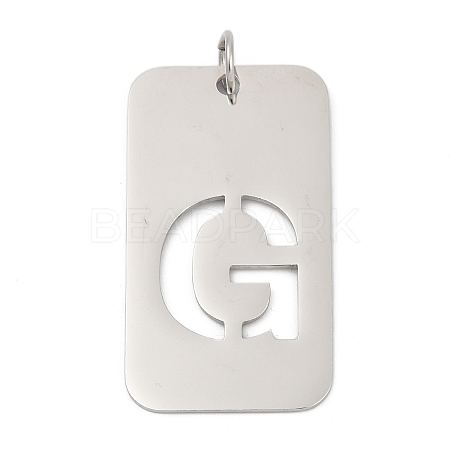 304 Stainless Steel Pendants LS-STAS-M115-01P-G-1