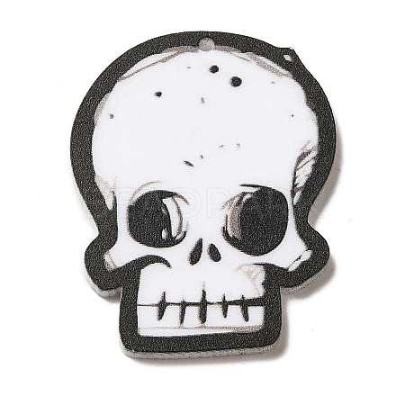 Halloween Acrylic Pendants OACR-H041-05-1