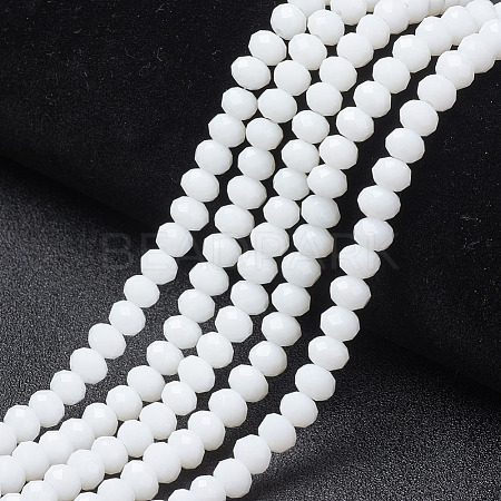 Opaque Solid Color Glass Beads Strands LS-EGLA-A034-P2mm-D01-1