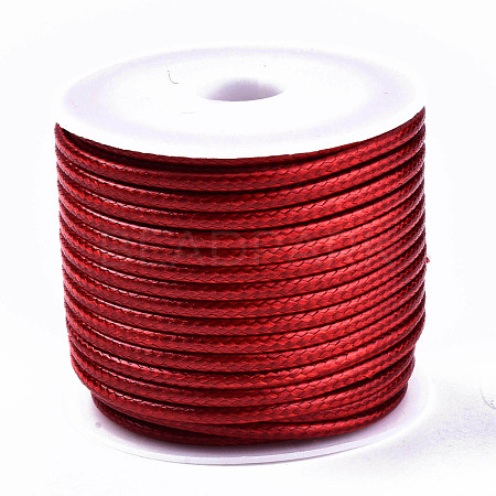 Waxed Polyester Cords X-YC-Q006-2.0mm-03-1