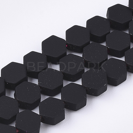 Spray Painted Non-magnetic Synthetic Hematite Beads Strands G-T116-03A-17-1