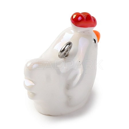 Animal Theme Resin Pendants RESI-S010-04H-1