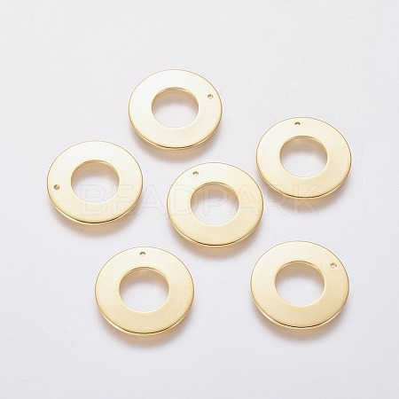 201 Stainless Steel Pendants STAS-L234-051G-1