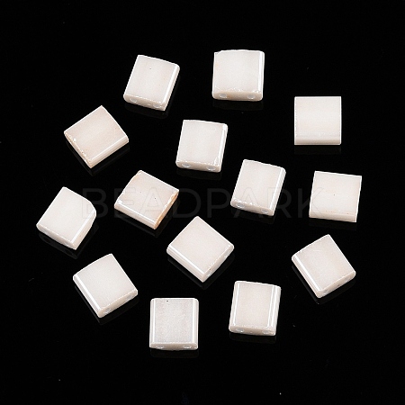 2-Hole Baking Paint Glass Seed Beads SEED-S023-17C-16-1