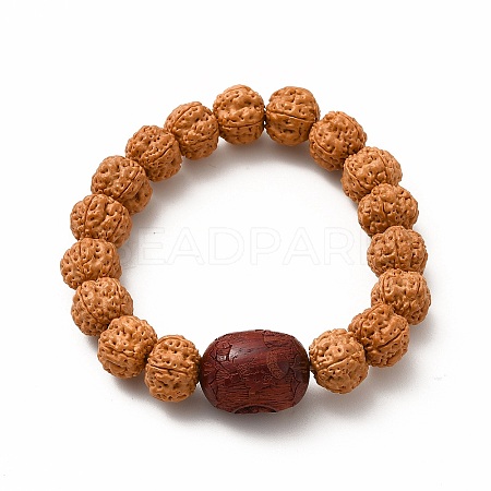 Bodhi Buddha Mala Beads Bracelets BJEW-F446-01-1