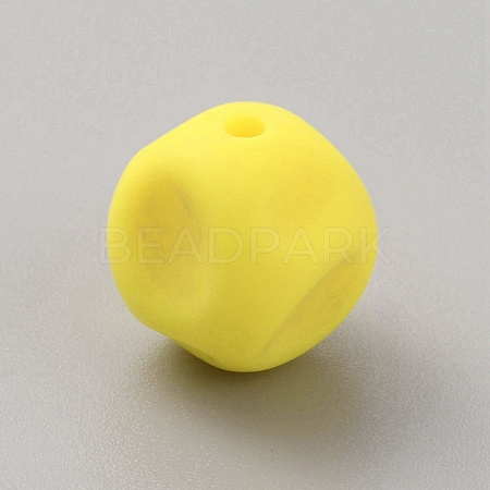 Cube Food Grade Eco-Friendly Silicone Beads SIL-TAC0003-11J-1