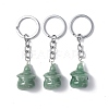 Natural Green Aventurine Keychains KEYC-P011-04P-06-1