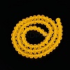 Transparent Glass Beads Strands EGLA-A044-T6mm-MD05-4