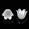 Spray Paint ABS Plastic Imitation Pearl Beads X1-MACR-N013-001F-3