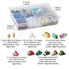 198G 11 Styles Natural Mixed Shell Beads Sets BSHE-FS0001-05-5