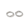 Tarnish Resistant 304 Stainless Steel Open Jump Rings STAS-Q186-02-6x0.8mm-3