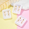 Star Glass Ear Fake Plugs EJEW-H105-23G-A-2