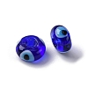 Handmade Evil Eye Lampwork Beads LAMP-F021-01-04-2