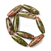 Natural Unakite Beads Strands G-L654-G13-01-3