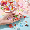 230Pcs 6 Styles Transparent Acrylic Beads OACR-TA0004-39-7