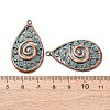 Tibetan Style Alloy Pendants FIND-B055-02D-3