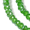 Baking Electroplate Glass Beads Strands DGLA-A039-J2MM-B11-3